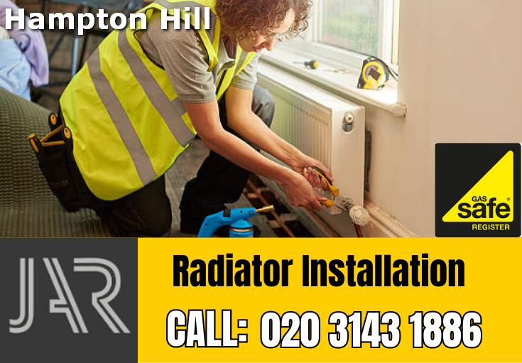 radiator installation Hampton Hill